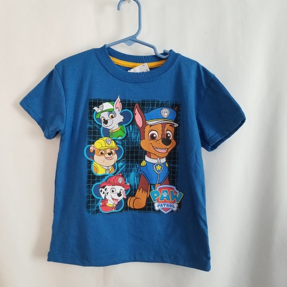 Paw Patrol Toddler Boys T-Shirts Red or Blue Sizes 2T or 3T NWOT